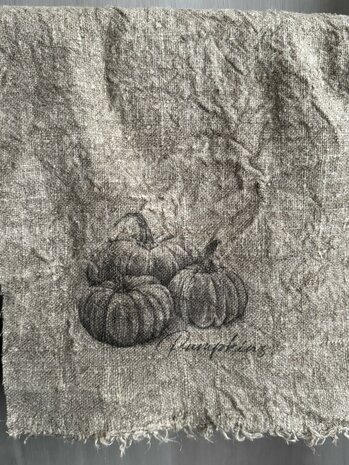 Shabby doek pompoen