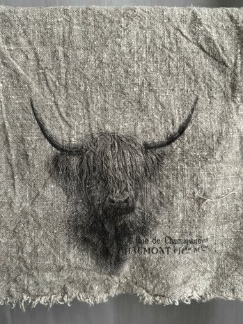 Shabby doek Hooglander