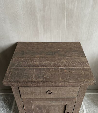 Nachtkastjes Driftwood met lade en deur B (set) 
