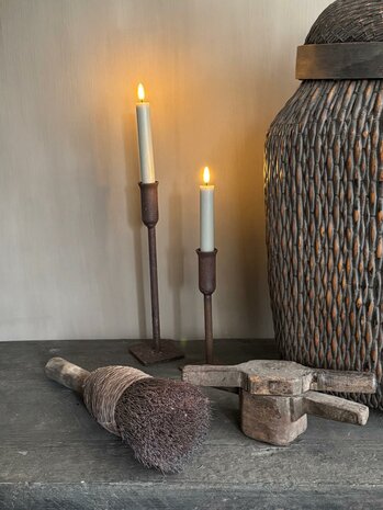 Oude houten handgemaakte pers