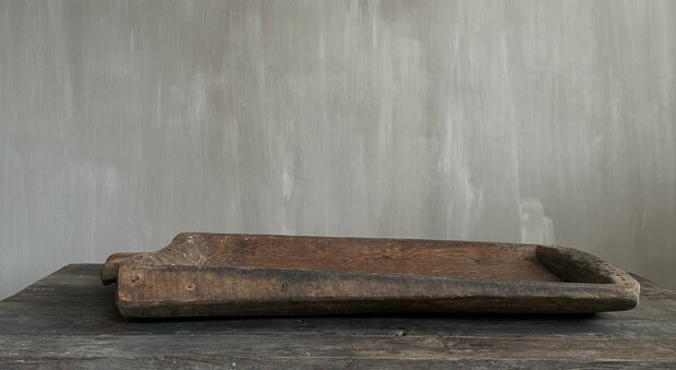 Houten bak met handvat | houten schaal met handvat 4