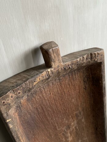 Houten bak met handvat | houten schaal met handvat 4