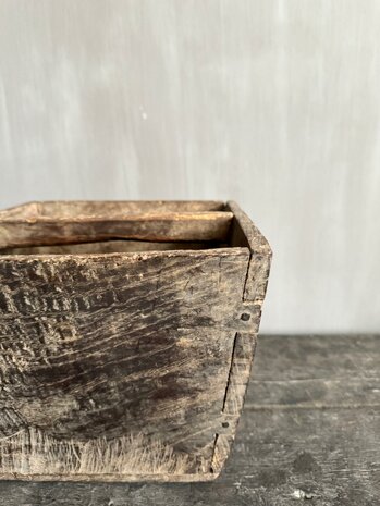 Houten rijstbakje XS