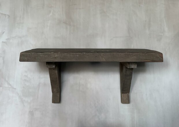 Wandplank Driftwood| Wandplank stoer hout 60cm (afhalen)