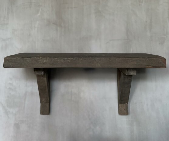 Wandplank Driftwood| Wandplank stoer hout 80cm (afhalen)