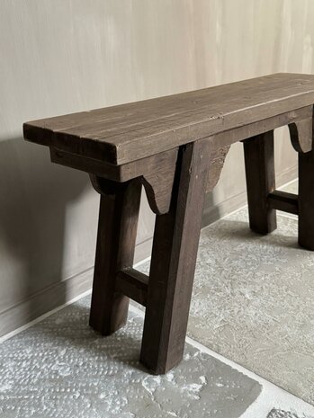 Driftwood bankje | oud houten bankje 90cm