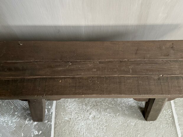 Driftwood bankje | oud houten bankje 90cm