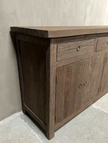 Dressoir Driftwood 4-deurs 3 lades A (afhalen)