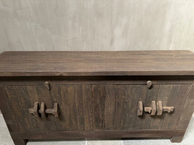 Dressoir Driftwood 4- deurs  (afhalen)