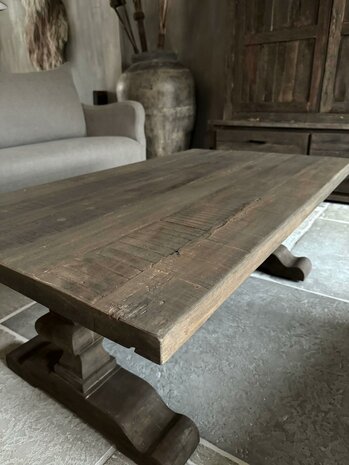 Salontafel Driftwood Kloosterpoot (afhalen)