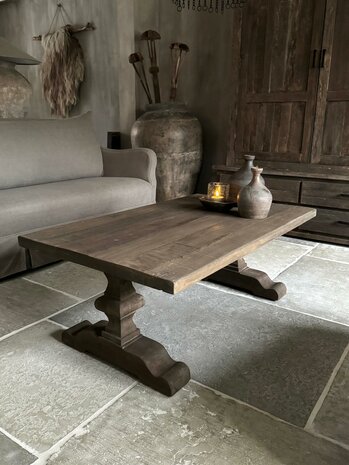 Salontafel Driftwood Kloosterpoot (afhalen)