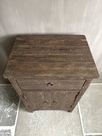 Wandkastje Driftwood 2- deurs en lade A (afhalen)