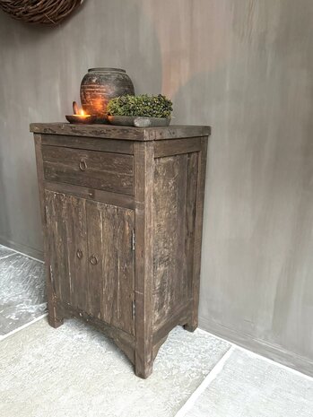 Wandkastje Driftwood 2- deurs en lade B (afhalen)