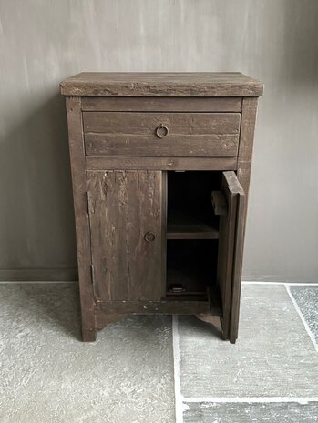 Wandkastje Driftwood 2- deurs en lade B (afhalen)