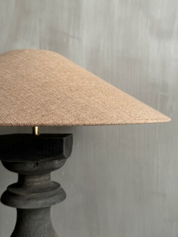 Chinese lampenkap Chestnut Peeperkorn 60cm doorsnee  (afhalen)