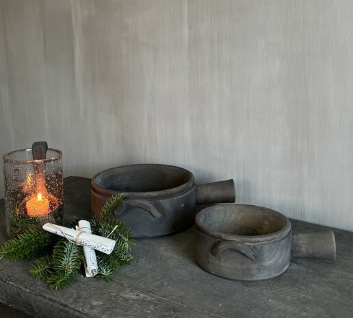 Houten steelpan S Aura Peeperkorn 