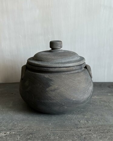 Houten cooking pot M Aura Peeperkorn 