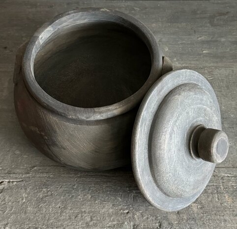 Houten cooking pot M Aura Peeperkorn 