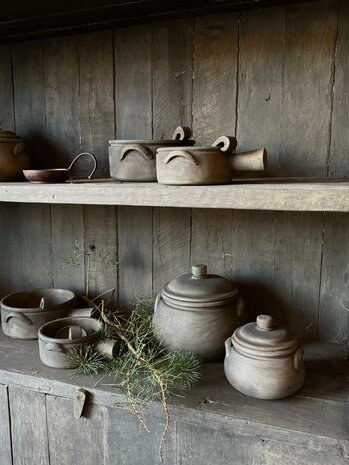 Houten cooking pot M Aura Peeperkorn 