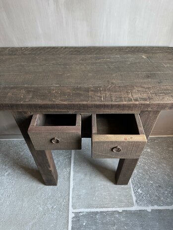 Sidetable Driftwood 2 lades (afhalen)