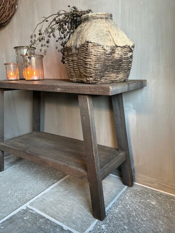 Sidetable Driftwood met onderblad (afhalen)