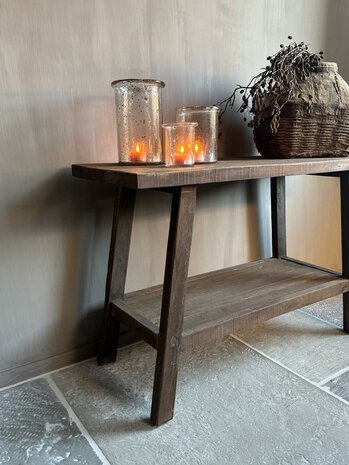 Sidetable Driftwood met onderblad (afhalen)