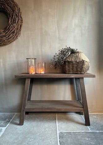 Sidetable Driftwood met onderblad (afhalen)
