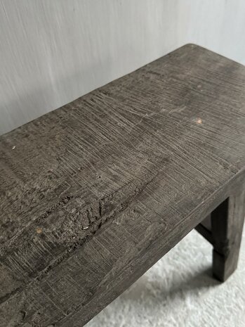 Oud houten bankje Old Barn 60cm  A