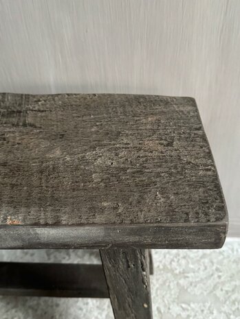 Oud houten bankje Old Barn 60cm  A