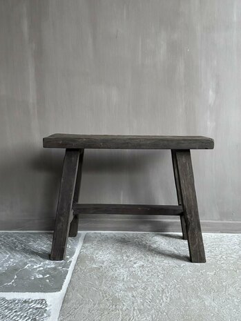 Oud houten bankje Old Barn 60cm  A