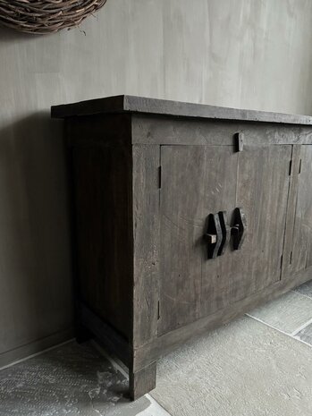 Dressoir Old Barn 4 deurs| dressoir oud hout (afhalen) 