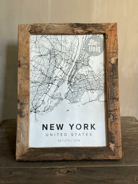 Fotolijst truckwood/ oud hout large D