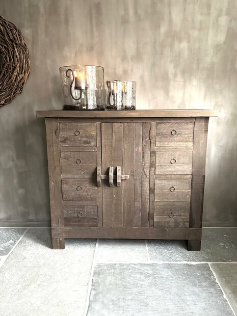 Dressoir Driftwood 1- deur | 8 lades (afhalen)