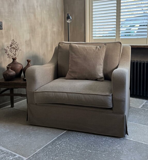 Stoer landelijk Fauteuil SAM (1,5 zits fauteuil)