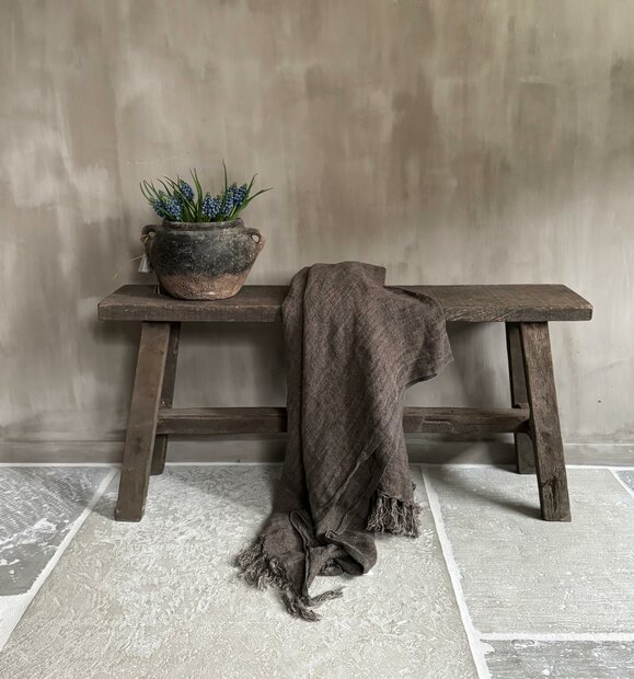 Bankje Old barn | Bankje oud hout  100cm