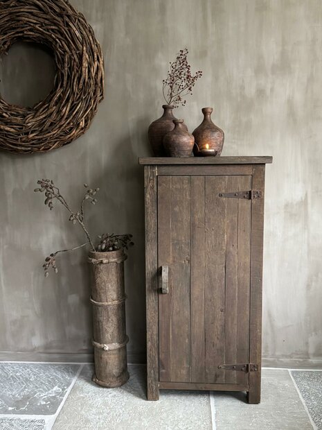 1 deurs kast | &Eacute;&eacute;ndeurskast Keci Driftwood A (afhalen)