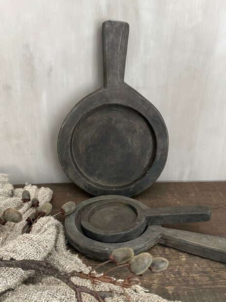 Amuseplank| serveerplank| plankje met handvat 20cm