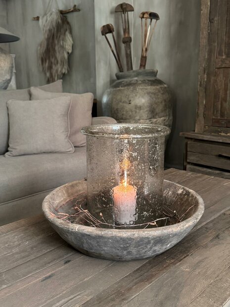 Windlicht Aura Peeperkorn 23x23x29cm