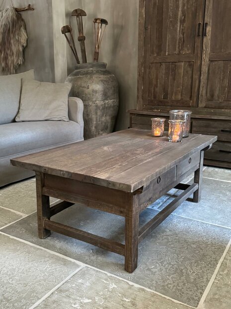 Solantafel Jenong Driftwood  2 lades C 
