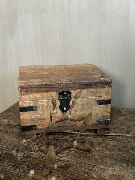 Houten kist oud hout | Houten kist truckwood  E small
