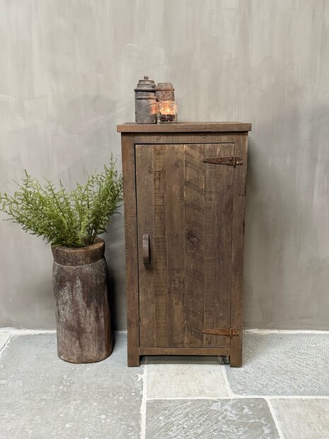 1 deurs kast | &Eacute;&eacute;ndeurskast Keci Driftwood  