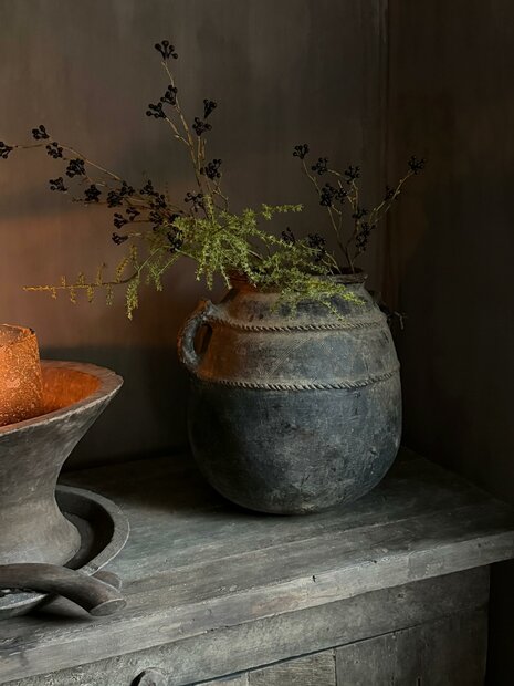 Antieke Marokkaanse Berber pot  Hoffz